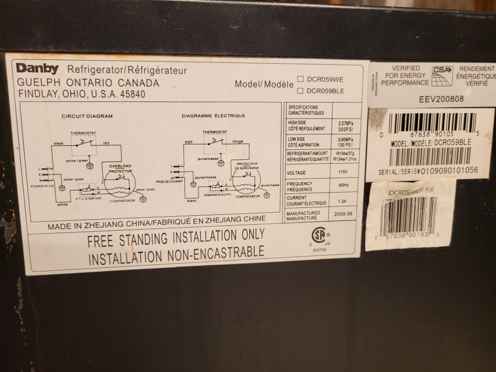 Danby mini fridge - photo 5