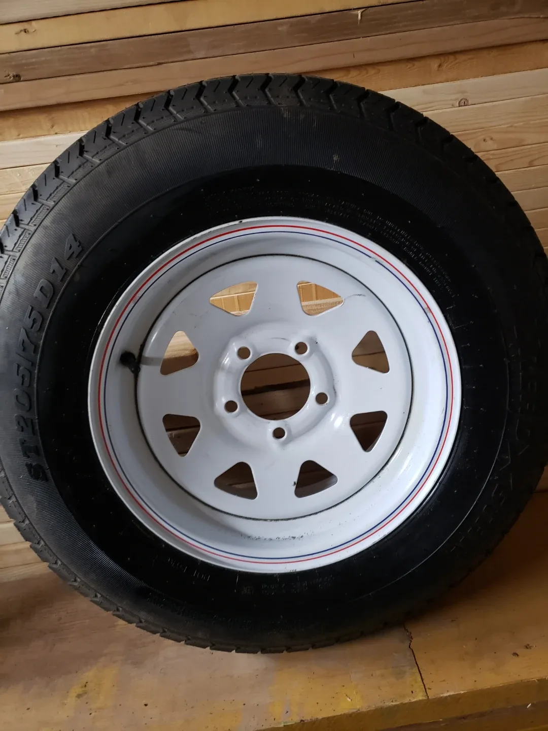 14" Trailer Tire and Wheel thumbnail