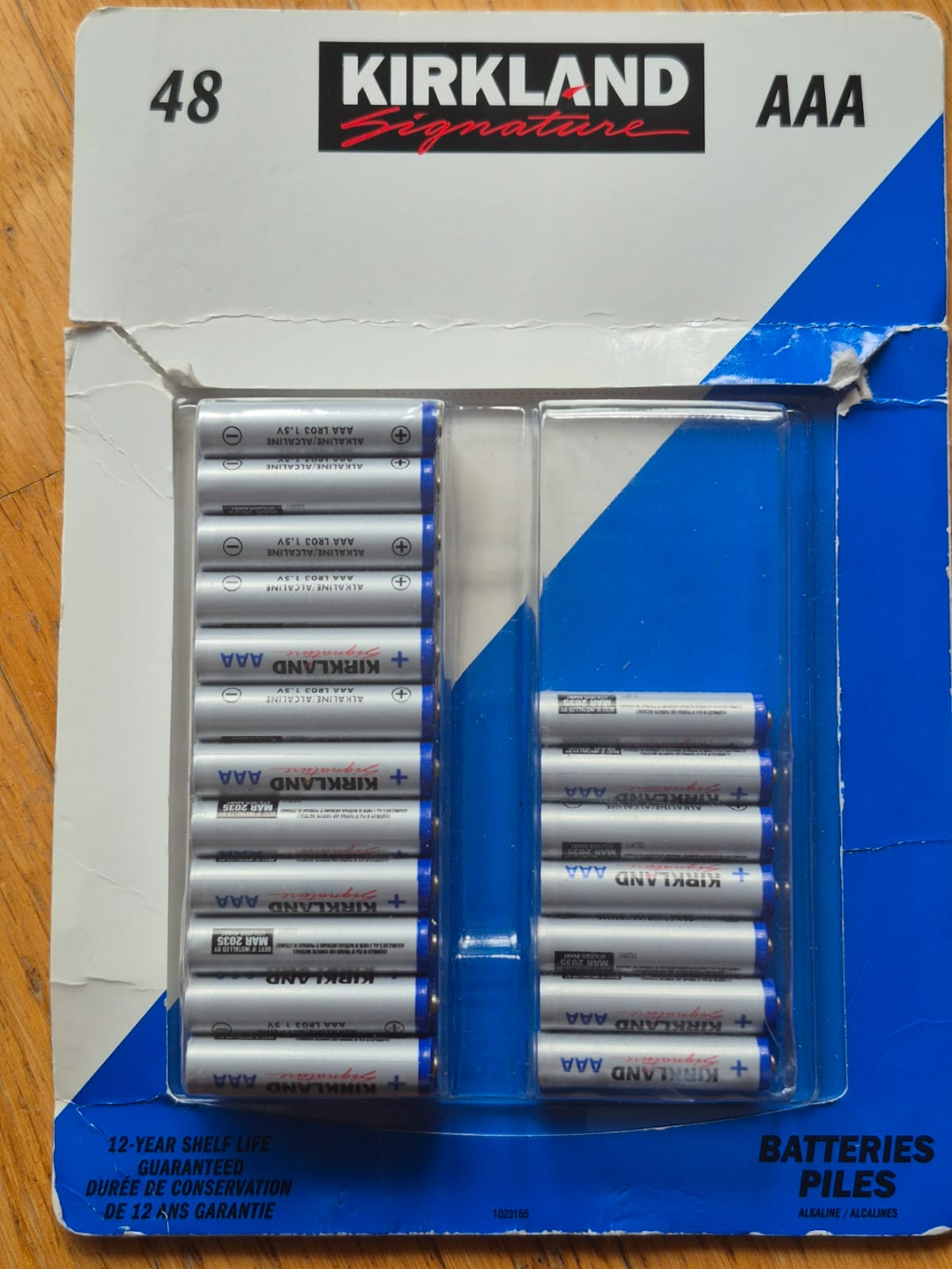 Kirkland Signature AAA Alkaline Batteries (30 nos) 💚 - photo 2
