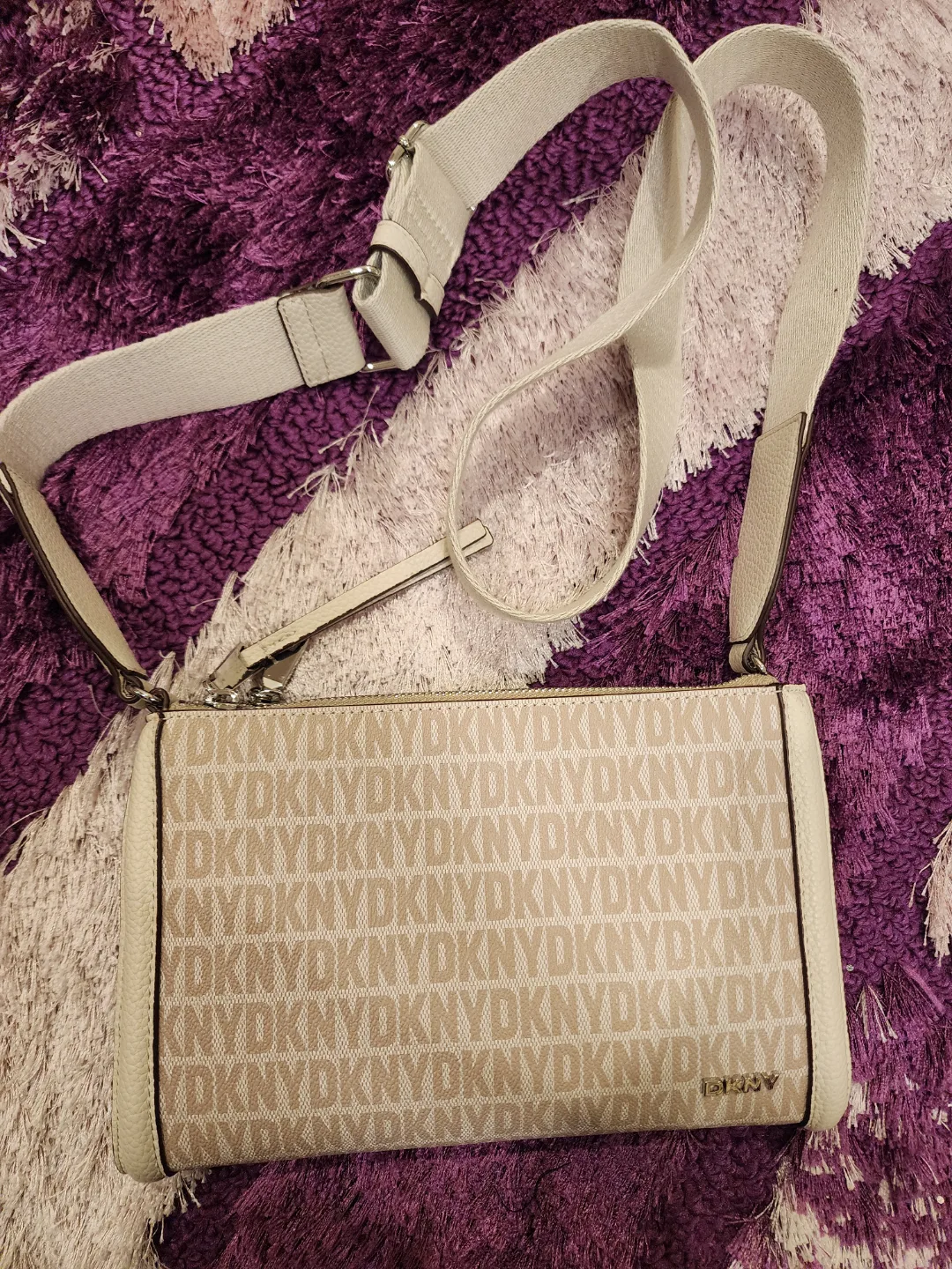 DKNY Off-White Crossbody Bag thumbnail