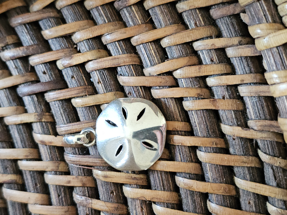 Sterling Silver Sand Dollar Charm Pendant - photo 4