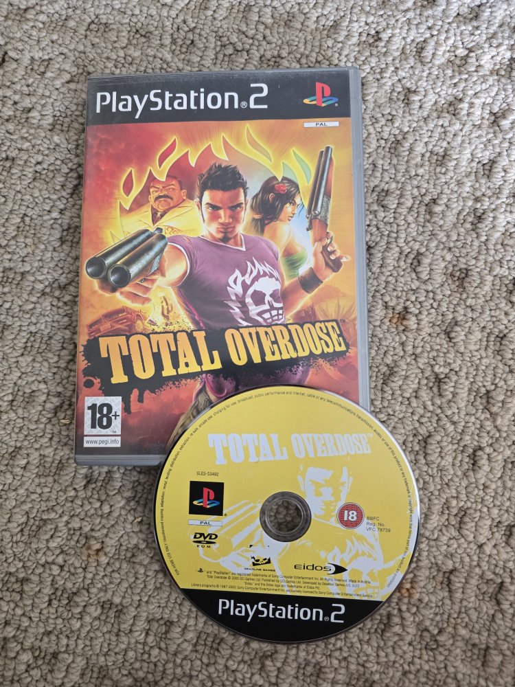 PlayStation 2 Games - Total Overdose & FIFA Soccer