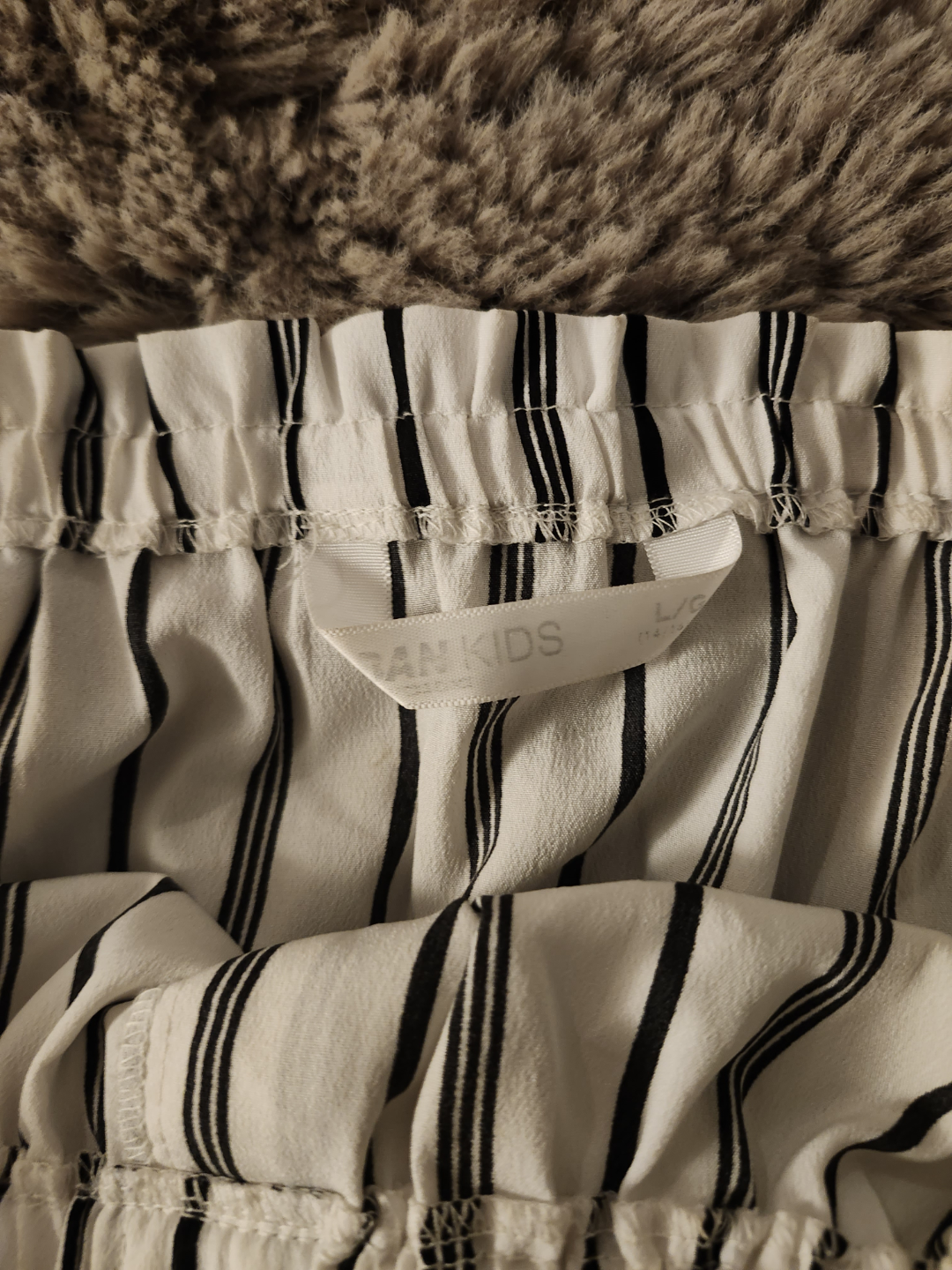 Teen Girls Black and White Striped Jumpsuit- Urban Kids - photo 2