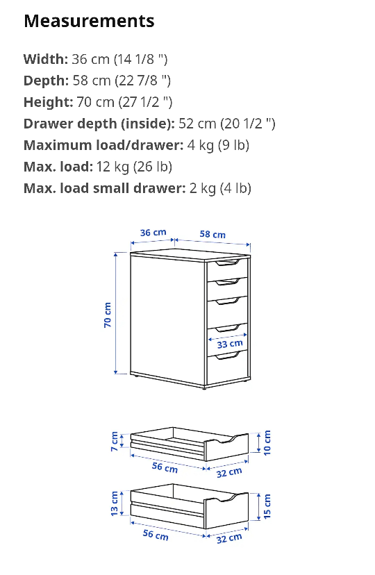 IKEA ALEX Drawer  (*Brand New in box *) - photo 2