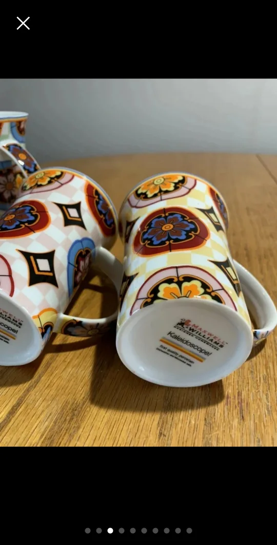 NEW Maxwell & Williams coffee cups set in box 💚 image indicator(4)