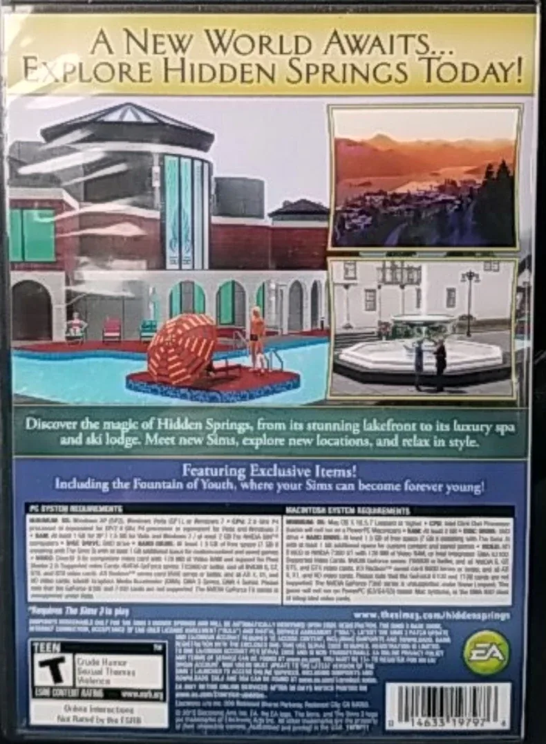 The Sims 3 Hidden Springs Expansion Pack - PC/Mac image indicator(3)