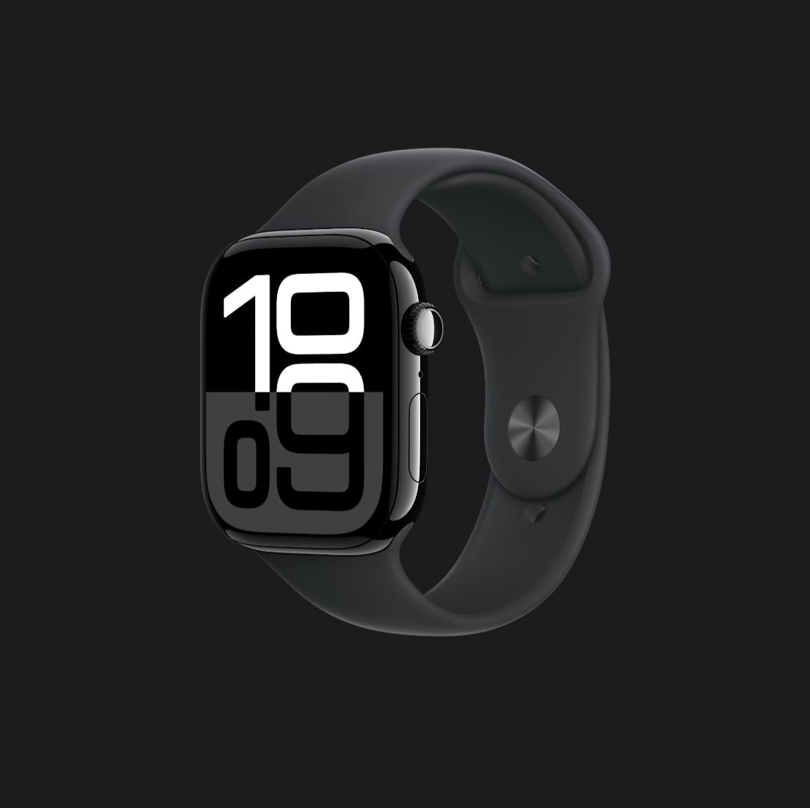 Apple Watch Series 10 46mm Jet Black Sport Band - photo 2