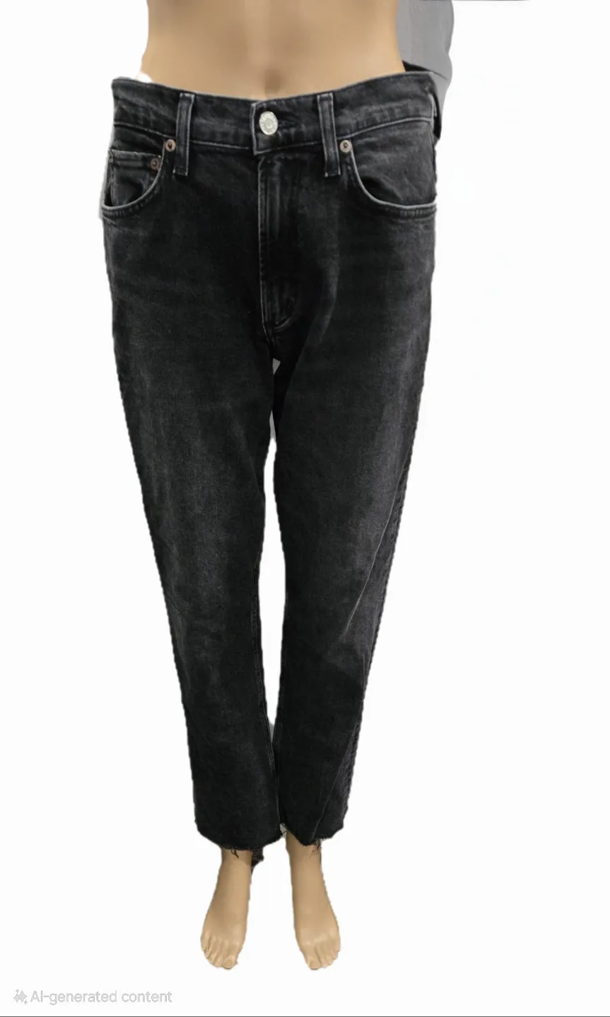 AGOLDE Black Lyle Jeans Size  26-27 image indicator(5)