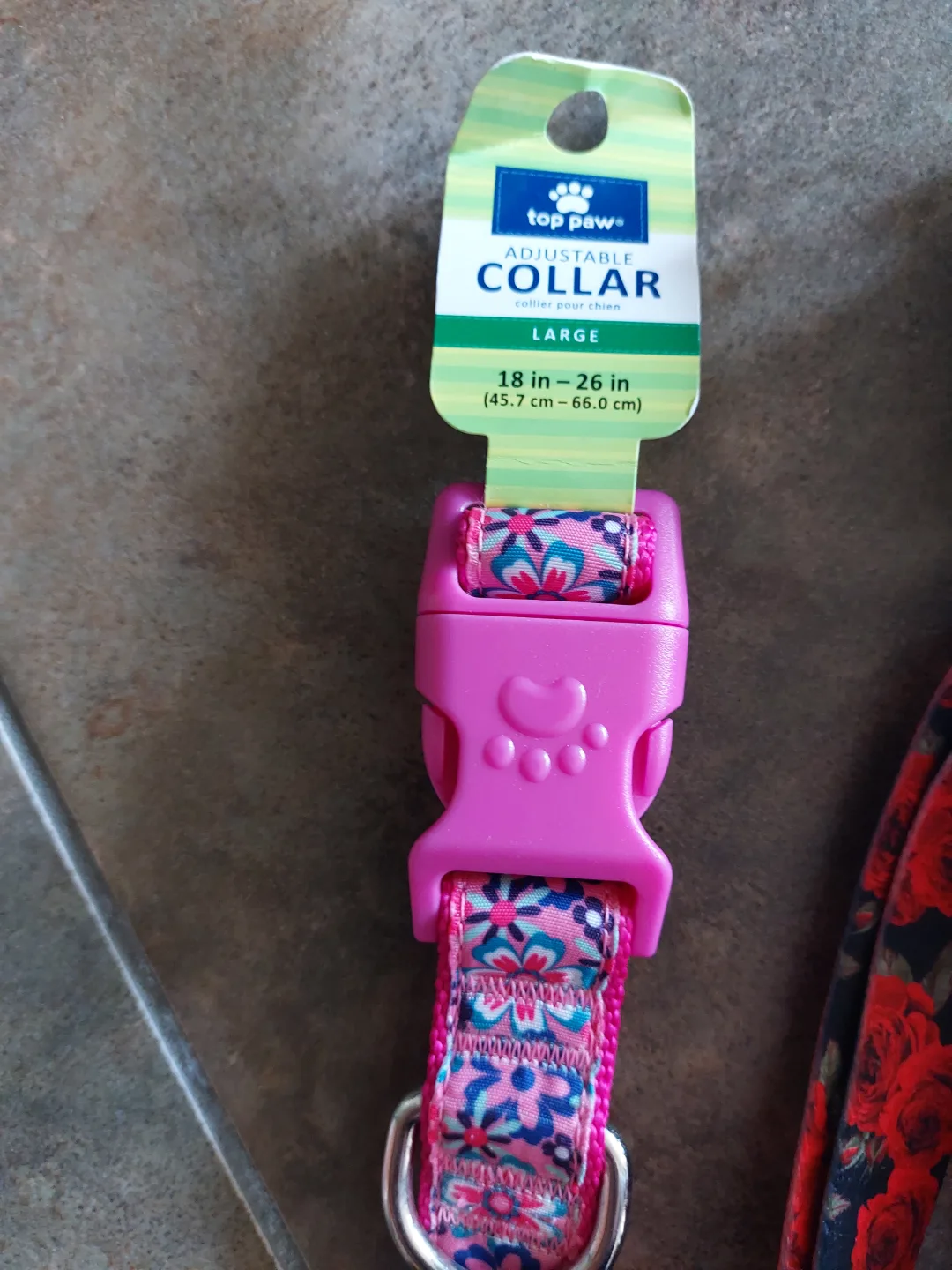 Brand New dogs adjustable collars size M, L image indicator(3)