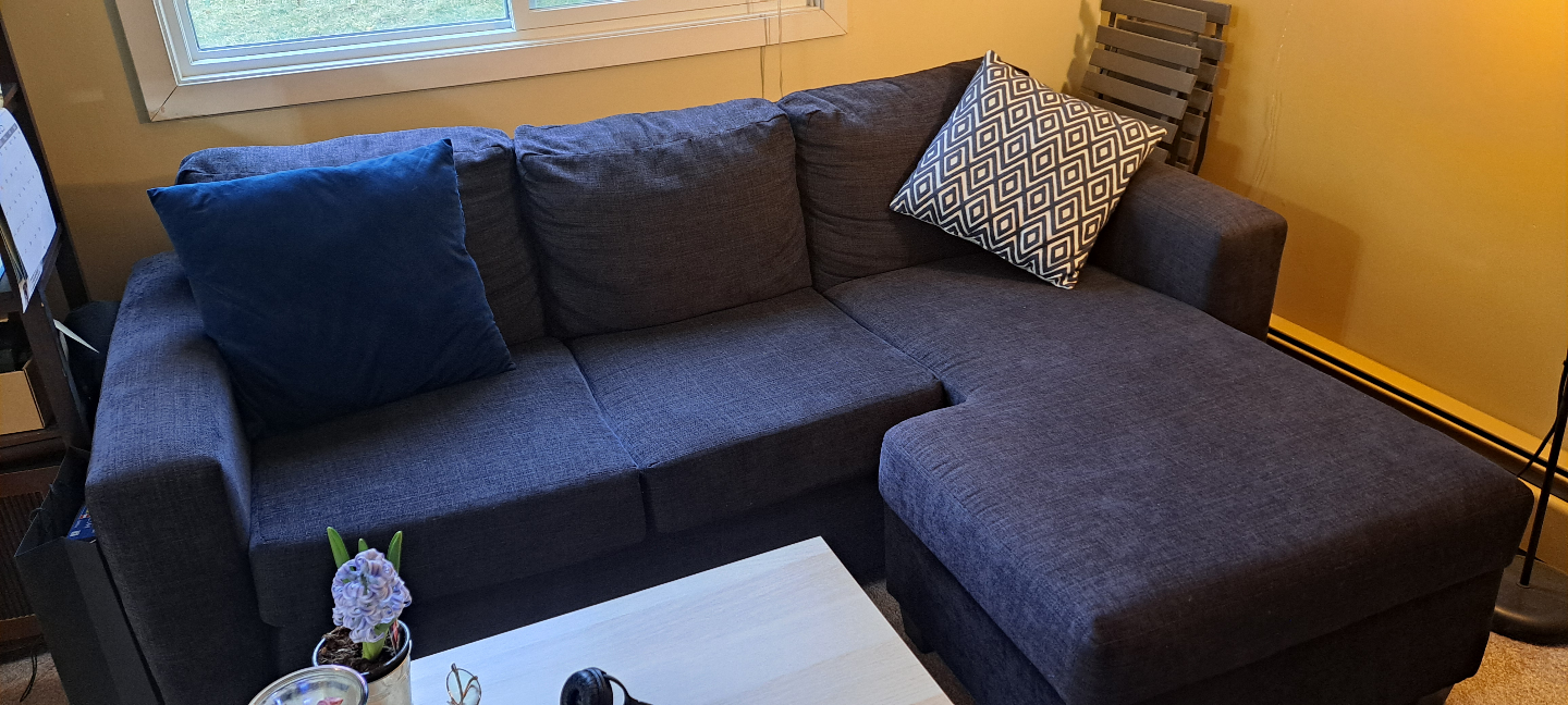 Dark blue Sectional Sofa