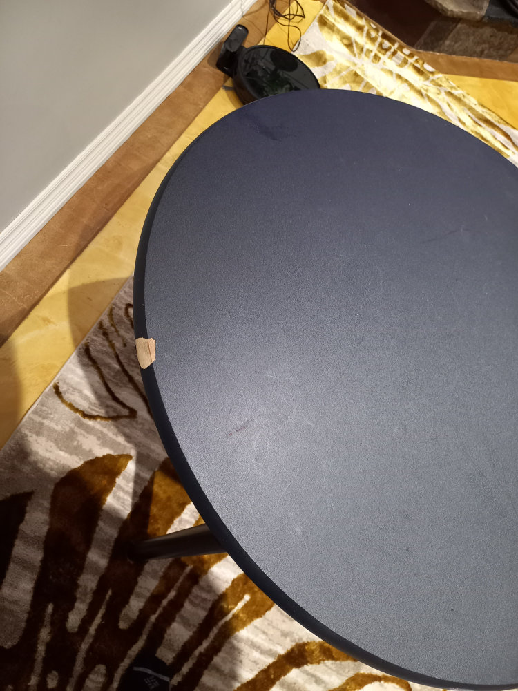 Black Round Table and Chair Set - photo 5