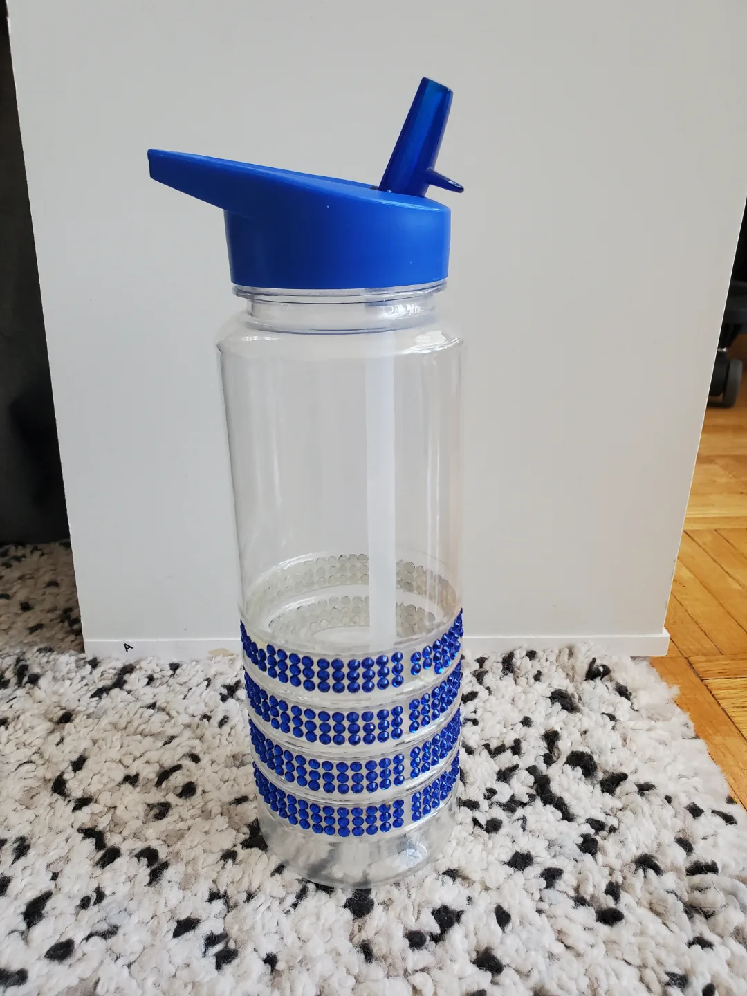 🌱💚Rhinestone-embellished Water Bottle image indicator(2)