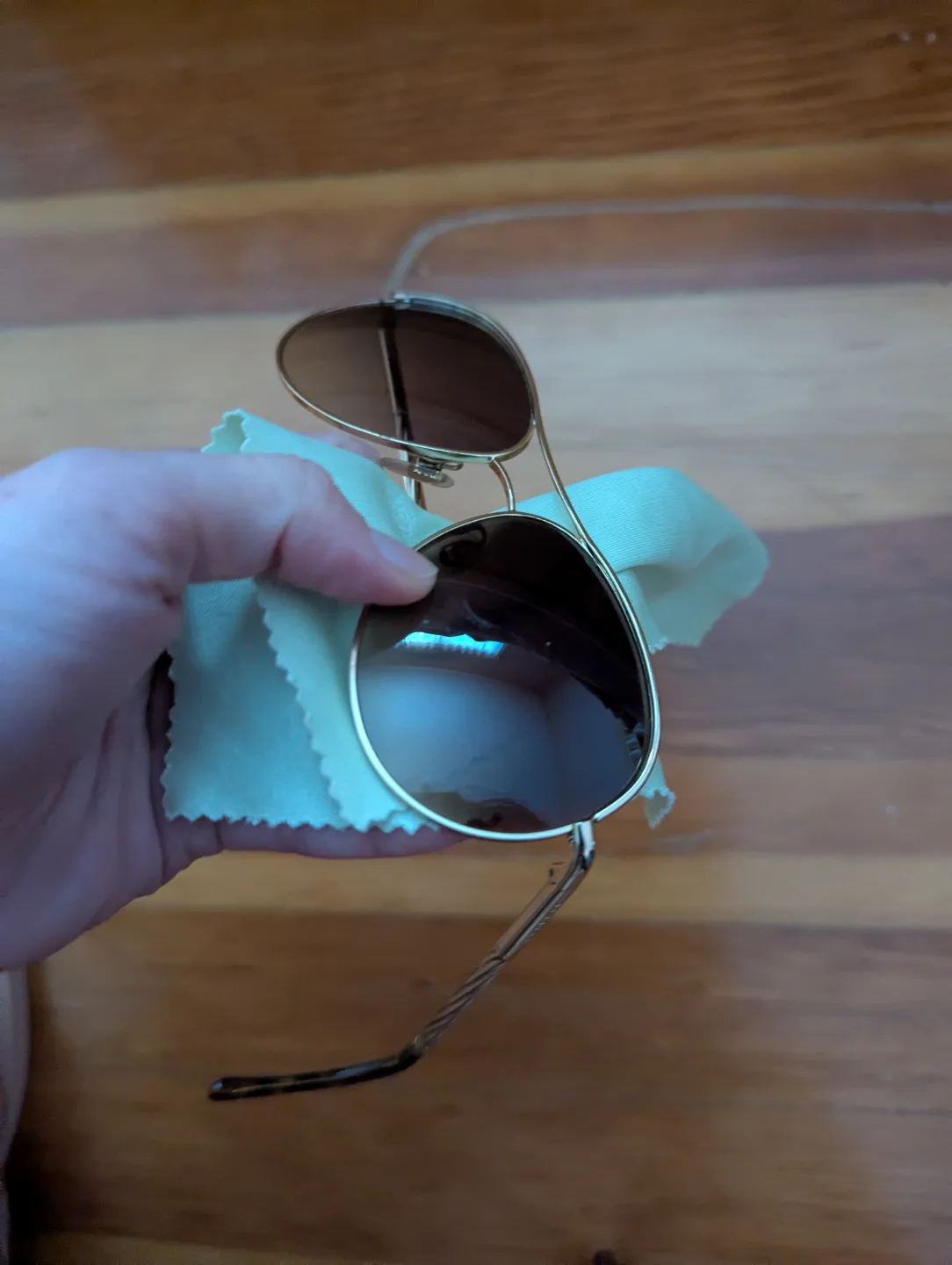 Burberry Aviator Sunglasses with Case image indicator(4)