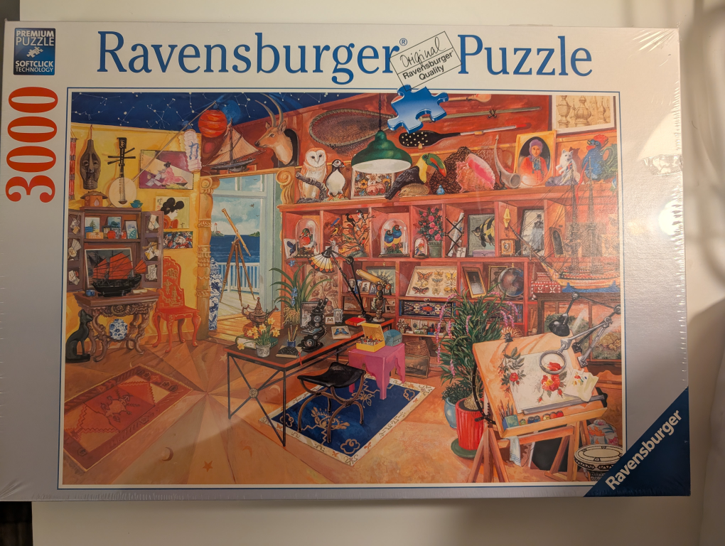 Ravensburger 3000-Piece Collector's Room Puzzle