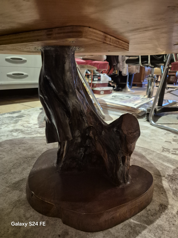 RARE Handcrafted Live Edge Coffee Table - photo 2