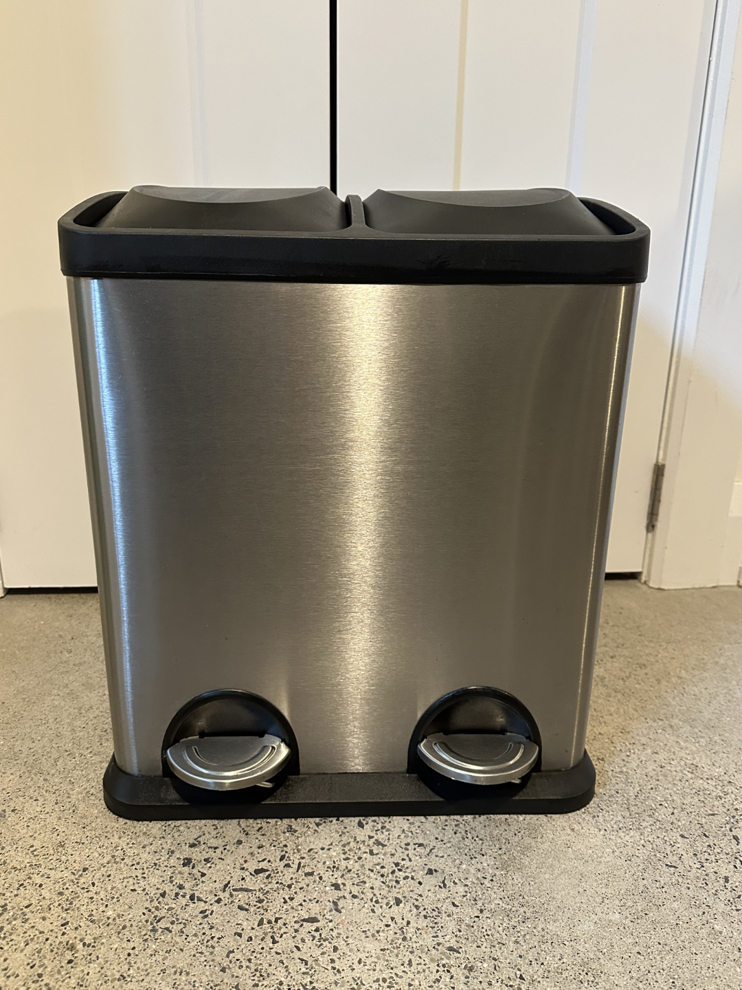 Dual Compartment Garbage Bin