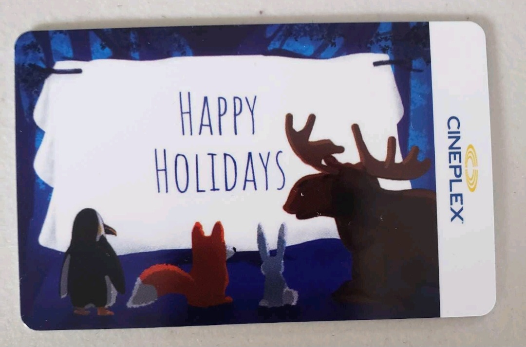 Cineplex Movie Night Gift Card & Instructions - photo 3