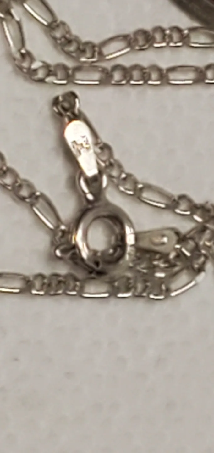 Vintage Sterling Silver Amber Necklace image indicator(6)