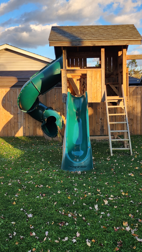 Wooden Playset with 2 Slides - photo 2