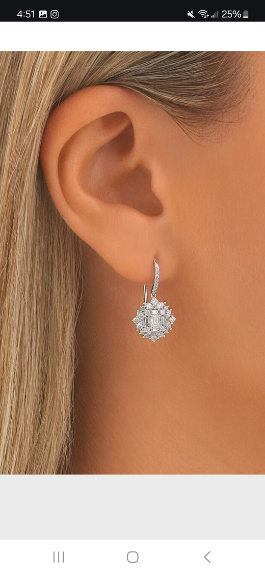 Michael Hill Fancy Diamond Drop Earrings - photo 4