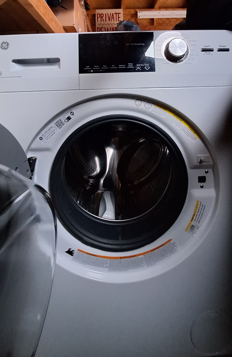 GE Washer and Dryer Combo - photo 2