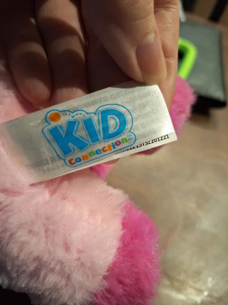 Kid Connection Pink Poodle Plush Toy with Leash image indicator(3)