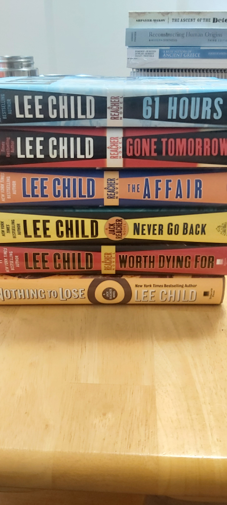 Lee Child Jack Reacher Novels - 6 Books