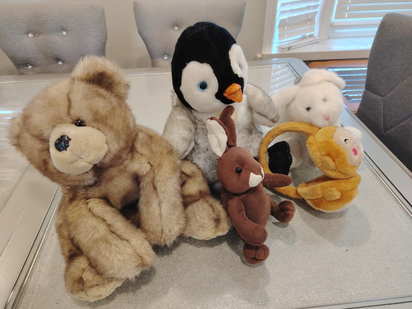 Adorable Plush Animal Collection - Bear and Bunny image indicator(6)