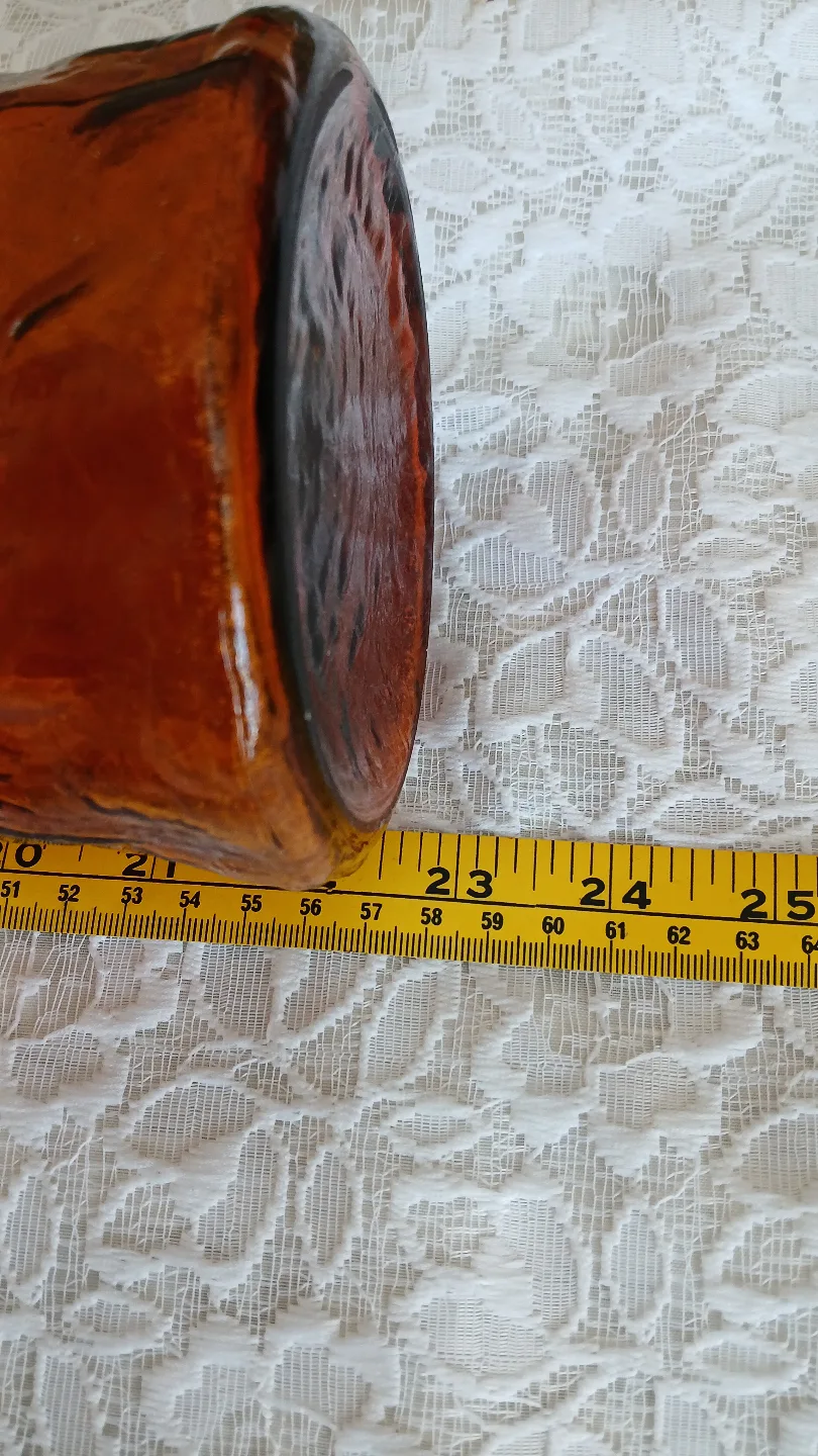 vintage tall amber Genie bottle for $10.00 image indicator(2)