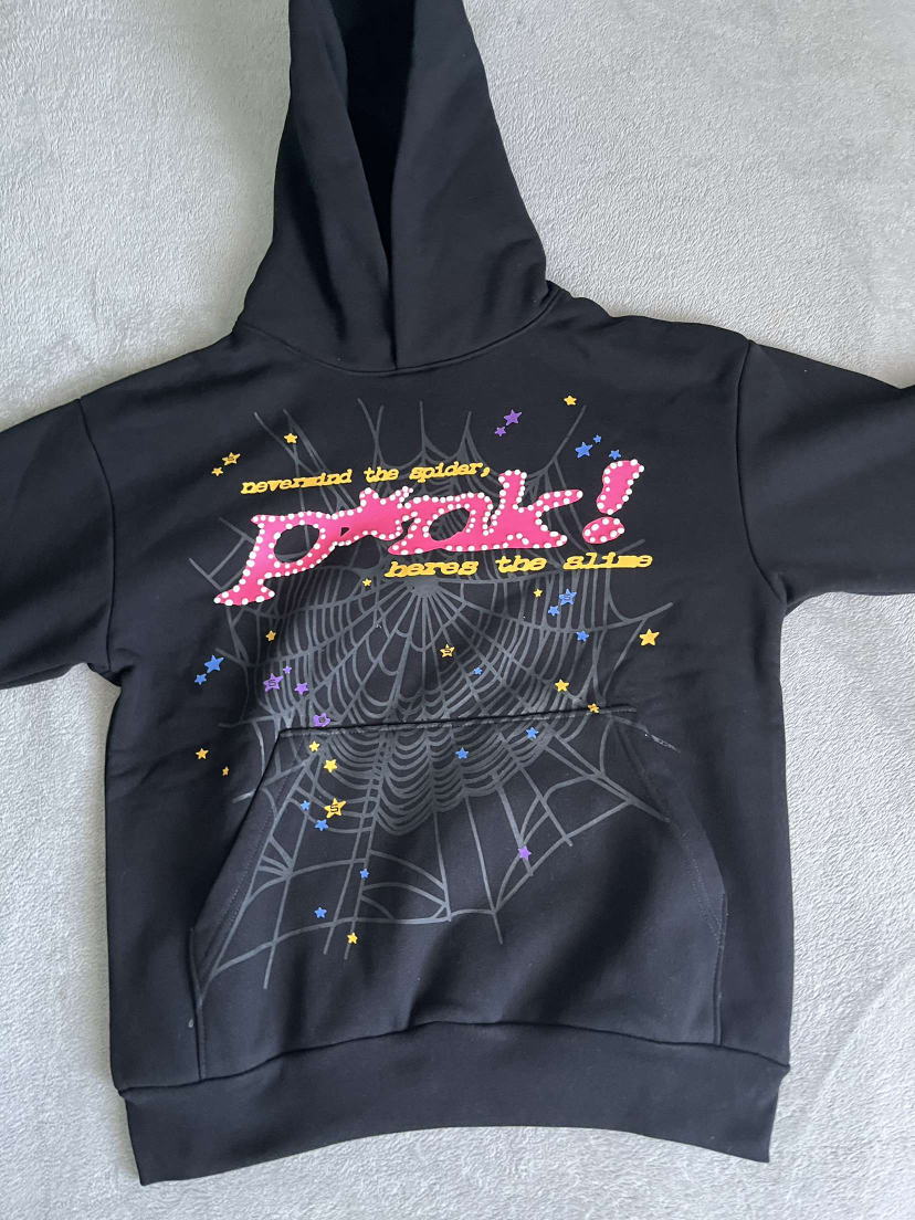 black spider hoodie