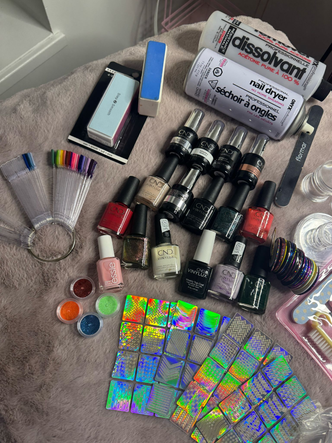 Nail Art Supplies Bundle - CND, Essie & More!
