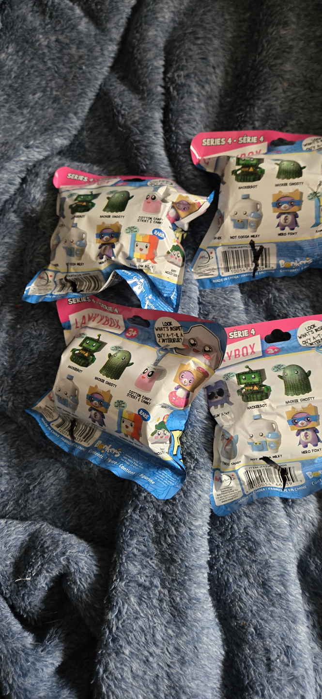Lankybox Mystery Figurines - Series 4 (4 packs) - photo 5