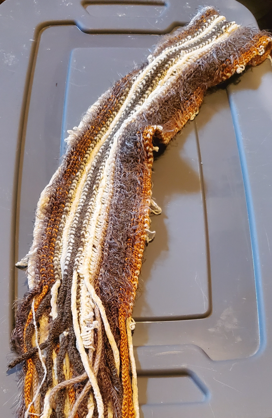 Handmade Knit Scarves - Two Colour Options - photo 2