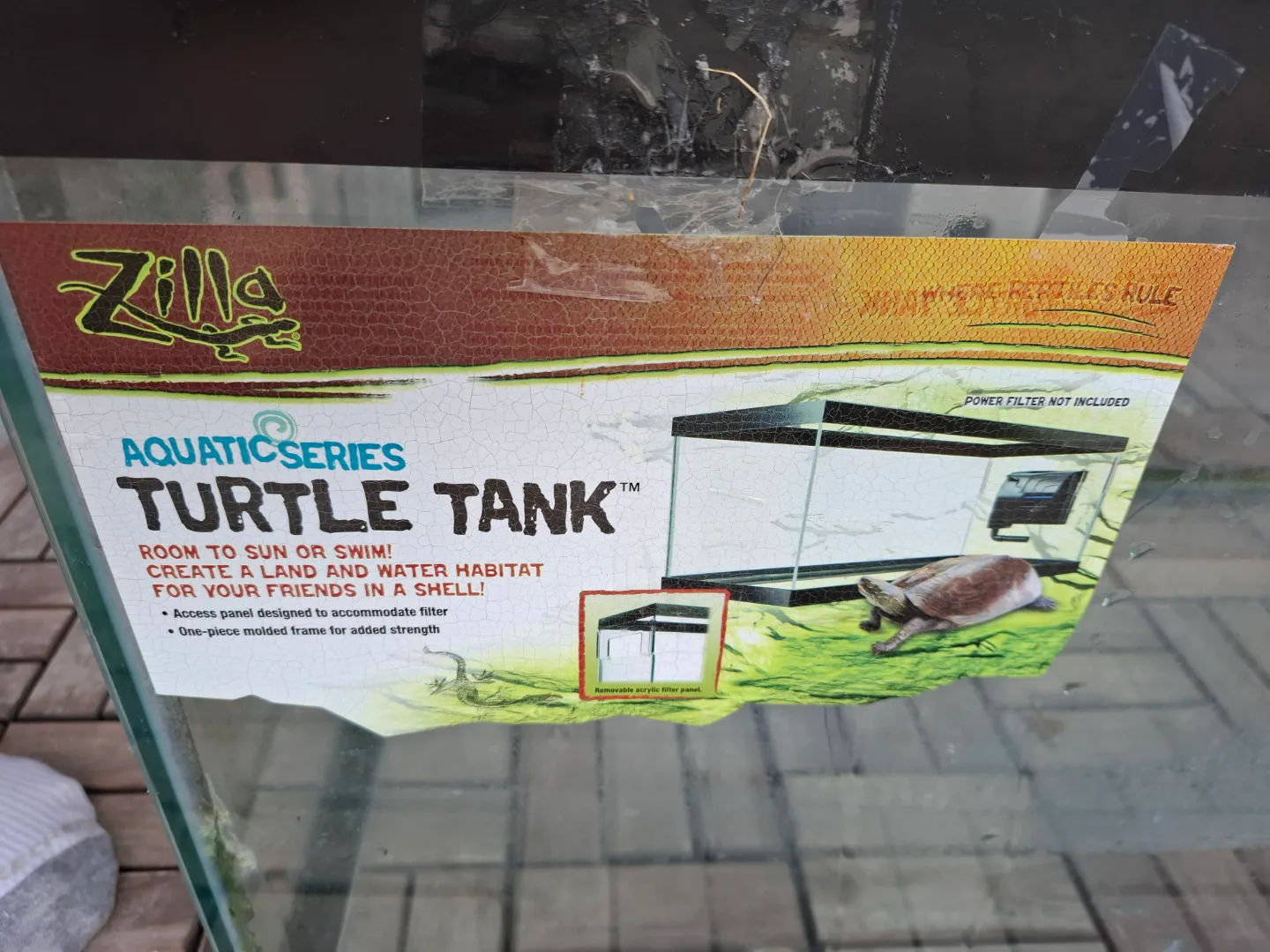 Large Aquarium Tank reptile turtle. NEED GONE! image indicator(2)