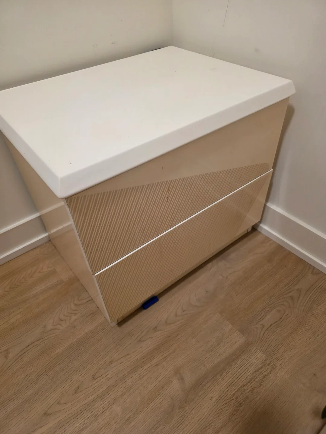 Two-Drawer Nightstand - Modern Design image indicator(4)