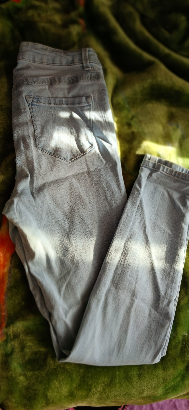 Women's Blue Spice Size 7 Light Wash Skinny Jeans
