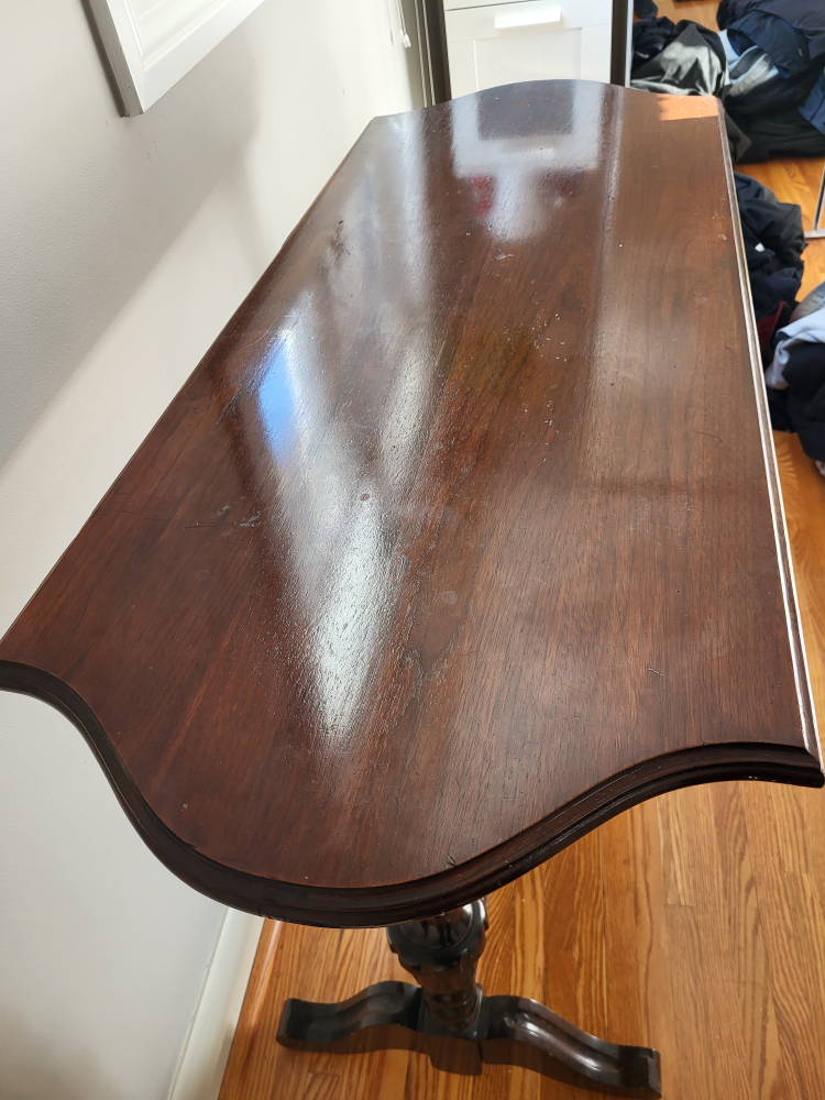 Vintage Wooden Console Table - photo 3