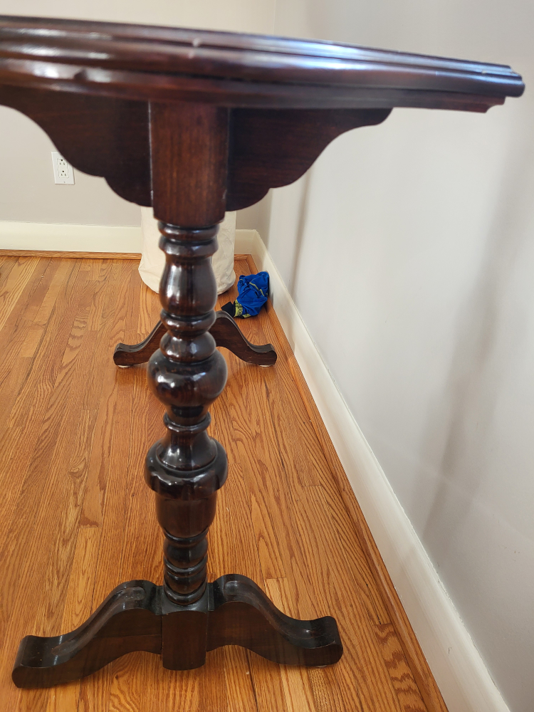 Vintage Wooden Console Table - photo 4