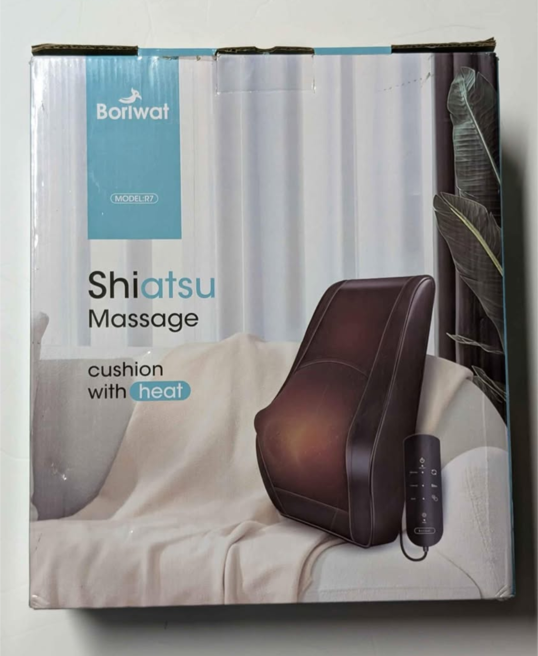 Boriwat Shiatsu Massage Cushion with Heat - Model R7