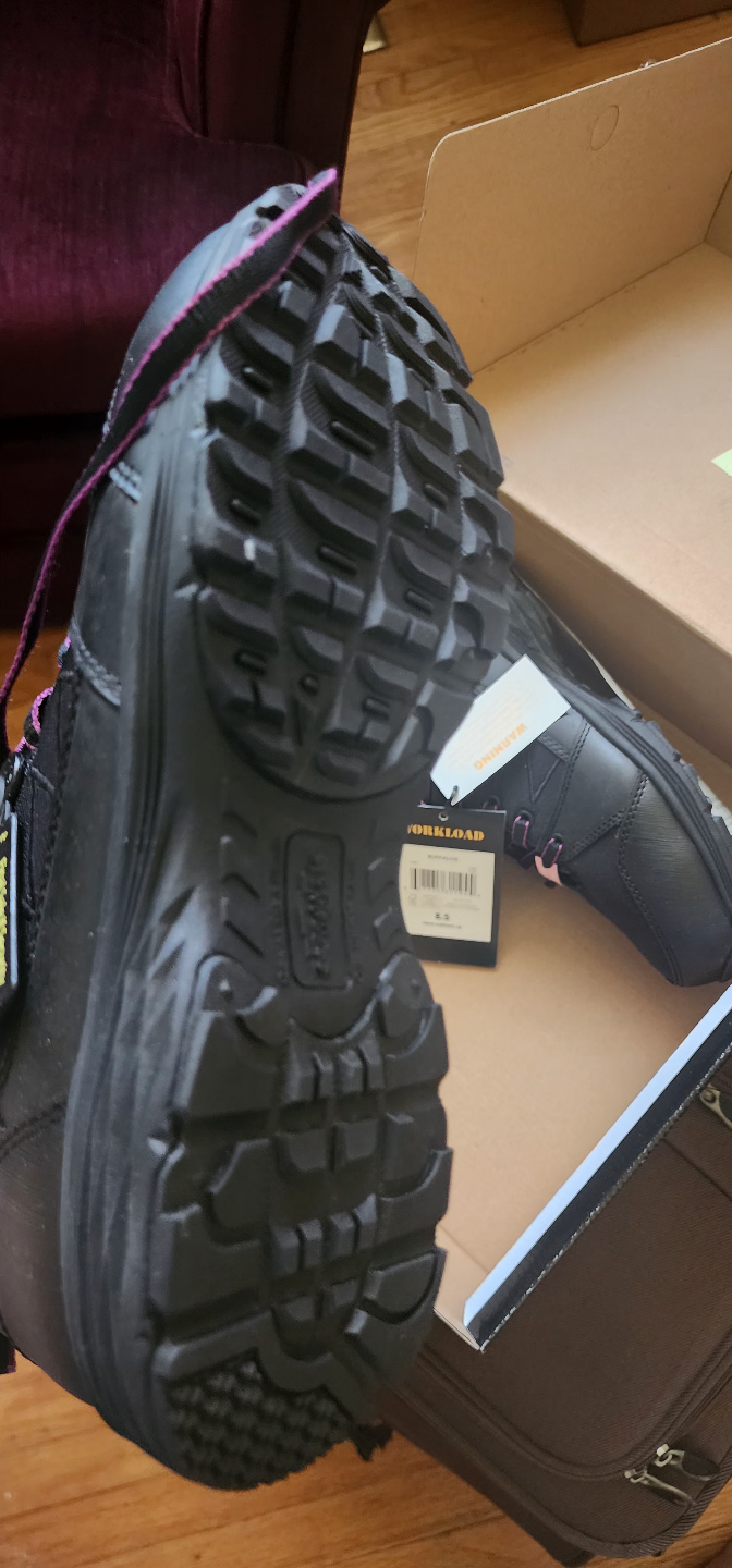 Workload Comfort X5 Women's Size 8.5 Black Work Boots - photo 2