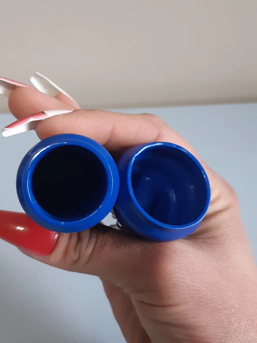"pull the plug" Cylinder coin holder Keychain - photo 5