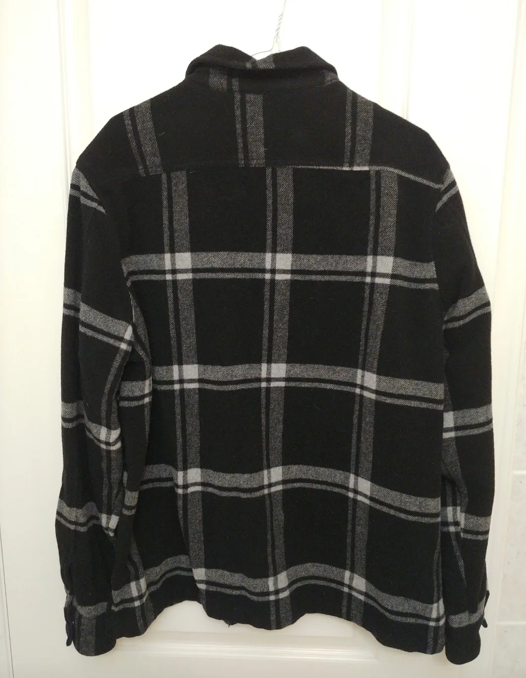 Express Wool Blend Plaid Top/Jacket (L) image indicator(2)