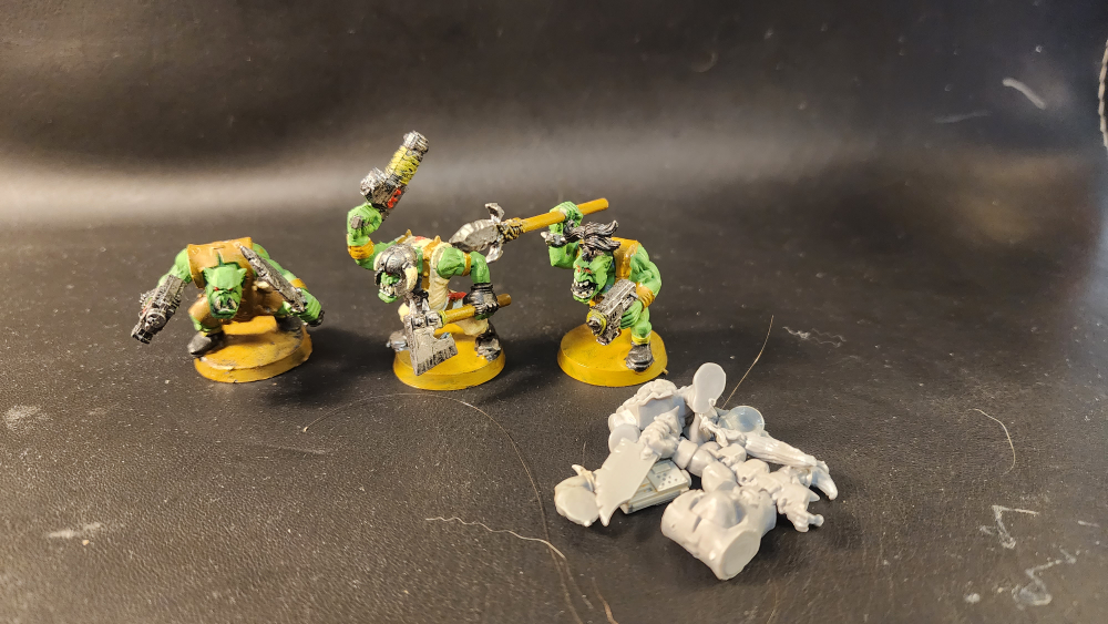 Warhammer 40k Ork Boyz Miniatures
