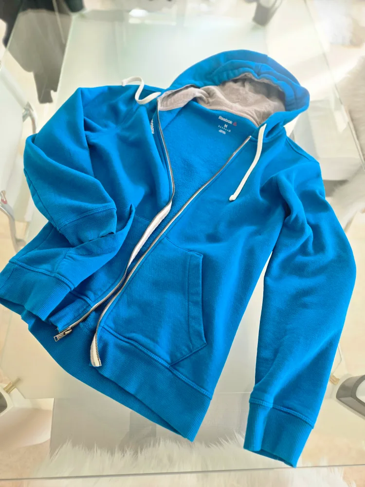 Reebok Blue Zip-Up Hoodie image indicator(2)