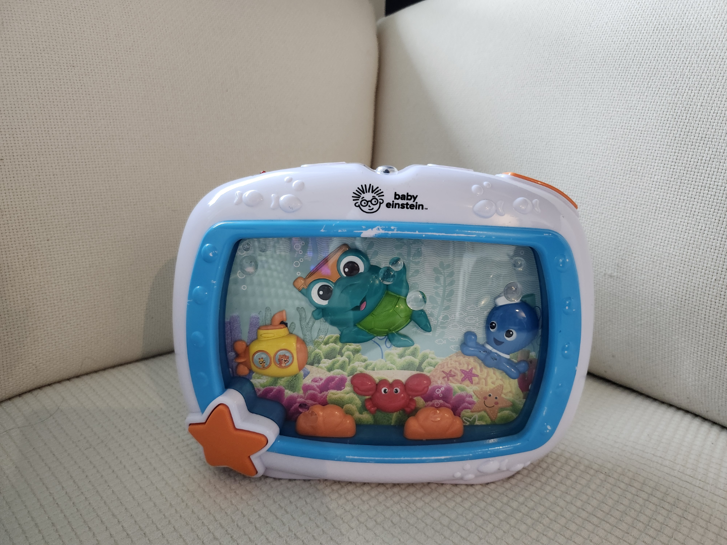 Baby Einstein Take Along Sea Scenes Musical Toy