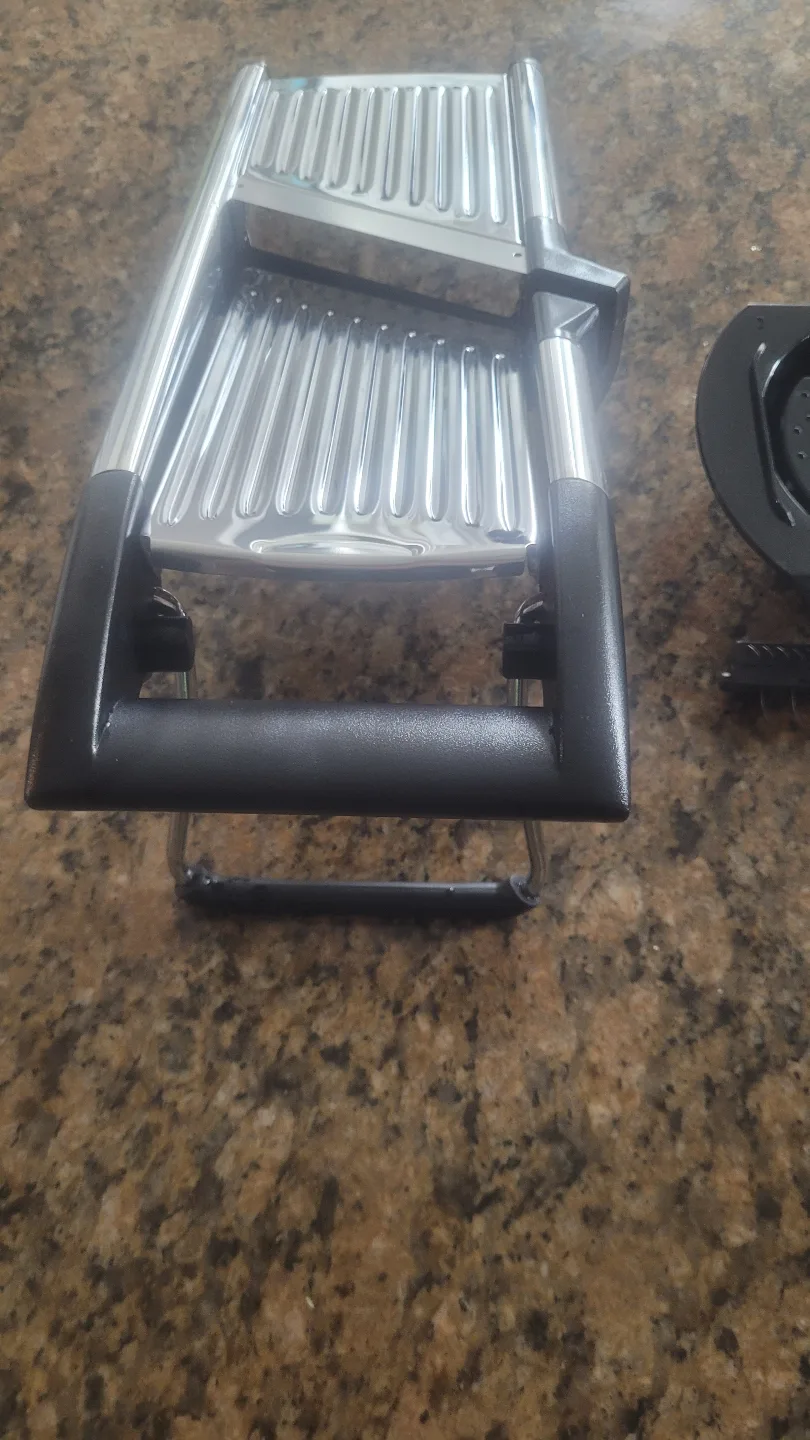 Mandoline Slicer with Food Holder and Julienne Blade image indicator(3)