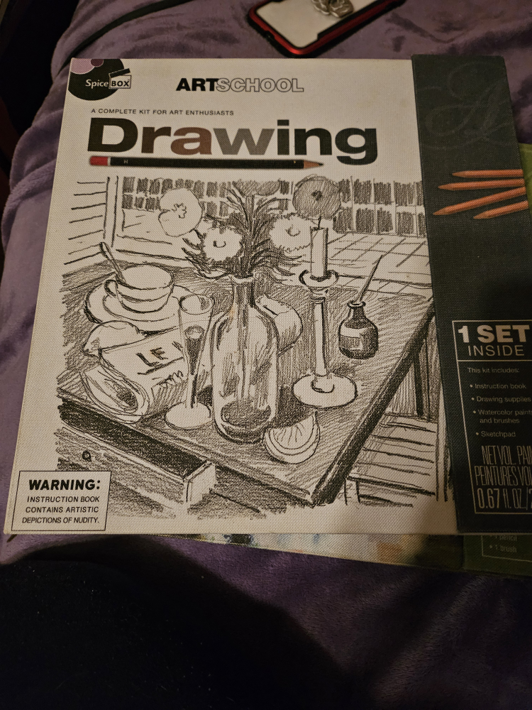 Artschool Drawing Kit - Complete Kit for Art Enthusiasts