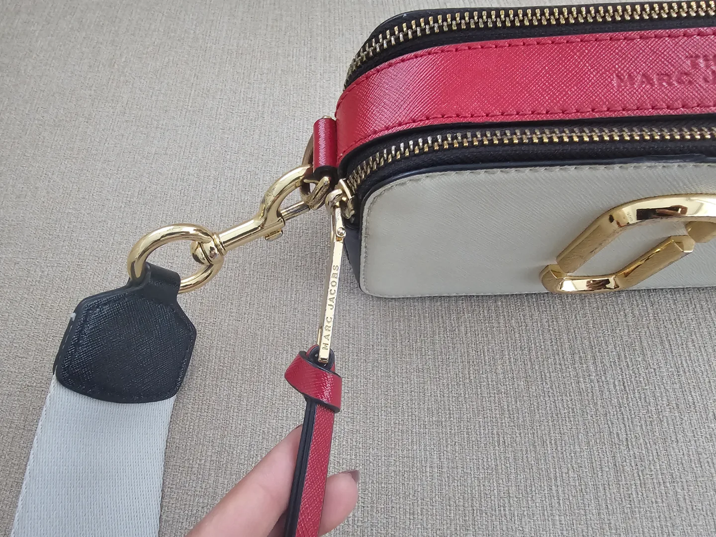 Authentic Marc Jacobs Snapshot Bag - Red, White & Blue image indicator(4)