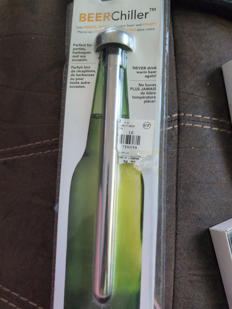 Beer Chiller - Stainless Steel Beer Bottle Cooler