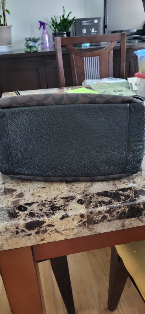 Coach Shoulder Bag Brown Signature Canvas - photo 4